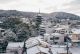 Занесённый пушистым снегом Киото