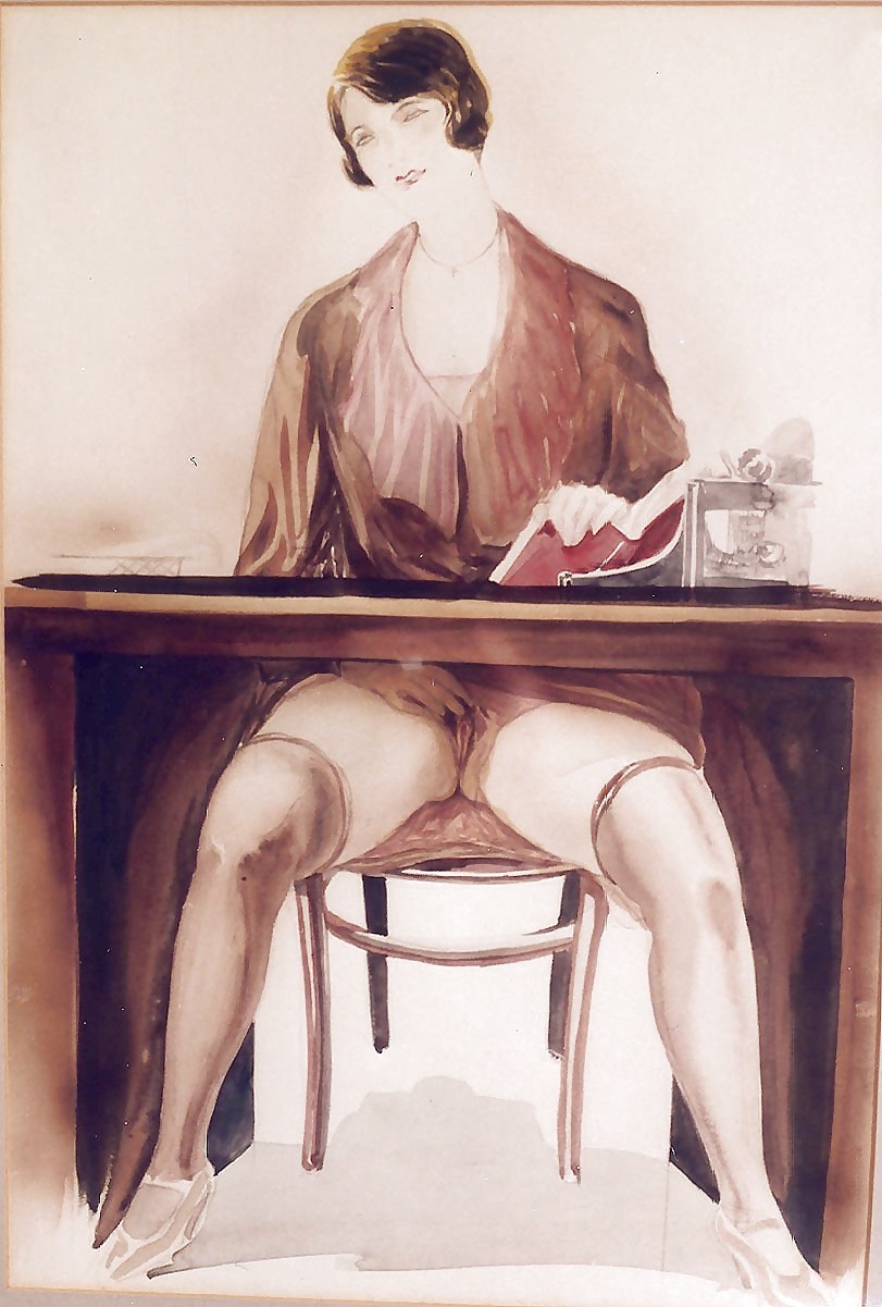 Рисованная Эротика Картинки