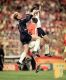 #Netherlands v #Germany Goalkeeper #HansVanBreukelen #FrankDeBoer and #KarlHeinzRiedle.#Euro1992